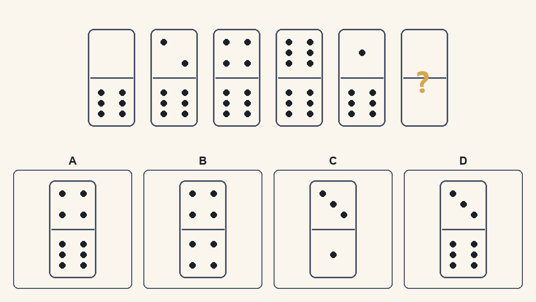 Exercițiu 4 de domino d.48, cu variantele de răspuns